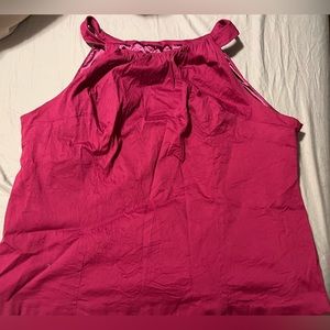 Pinup Couture pink high neck tank top